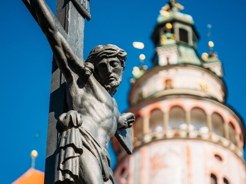 Lazebnicky Most: Ponadczasowy most w Czeskim Krumlowie 2 Lazebnicky Most w miejscowości Cesky Krumlov