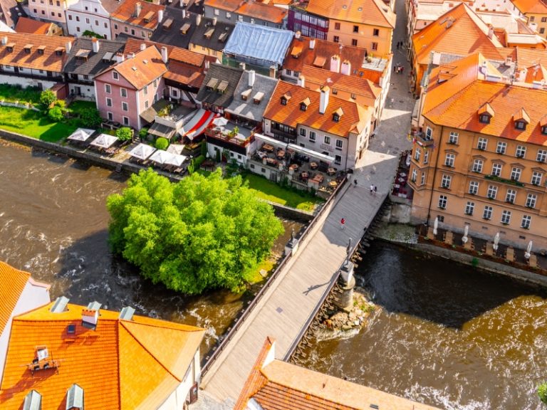 Lazebnicky Most in Cesky Krumlov