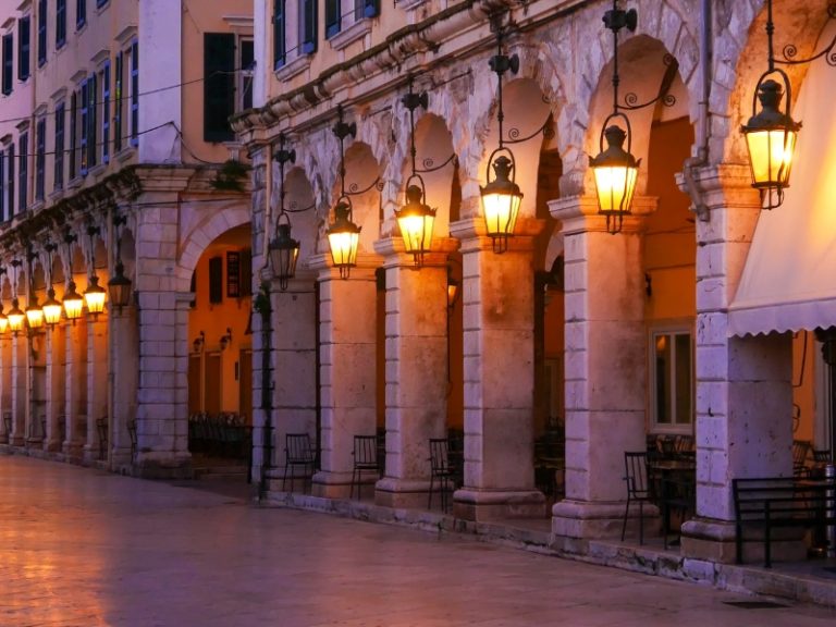 The Liston in Corfu