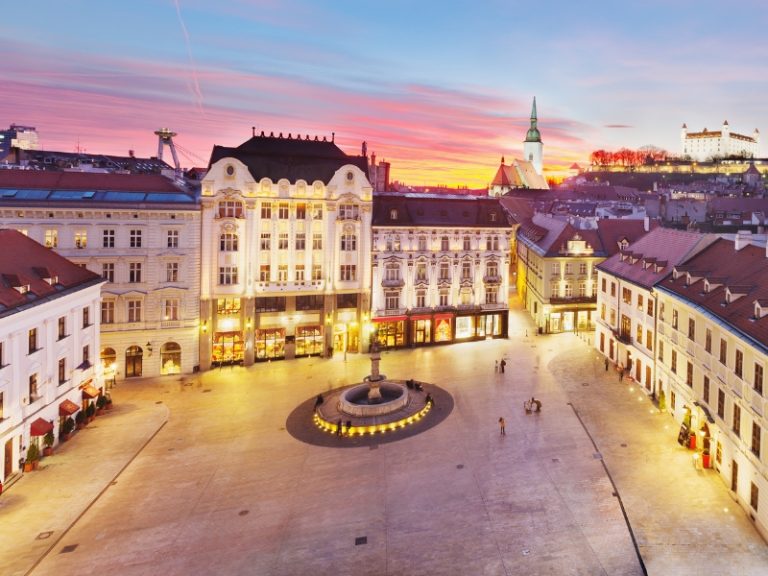 Main Square in Bratislava