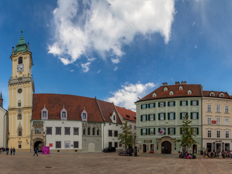 Main Square: The Heart of Bratislava 2 Main Square in Bratislava