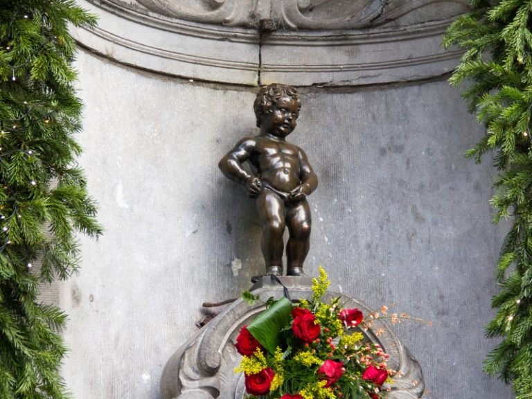 Manneken Pis w Brukseli