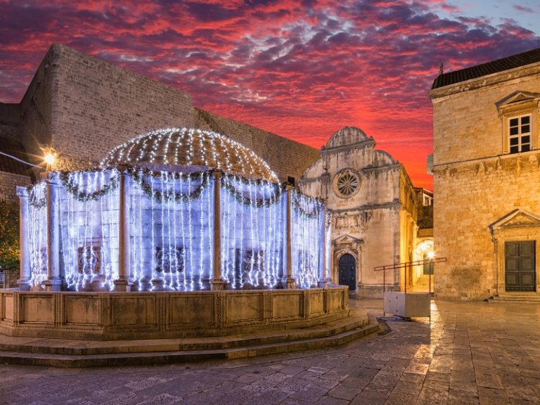 Onofrio's Large Fountain in Dubrovnik