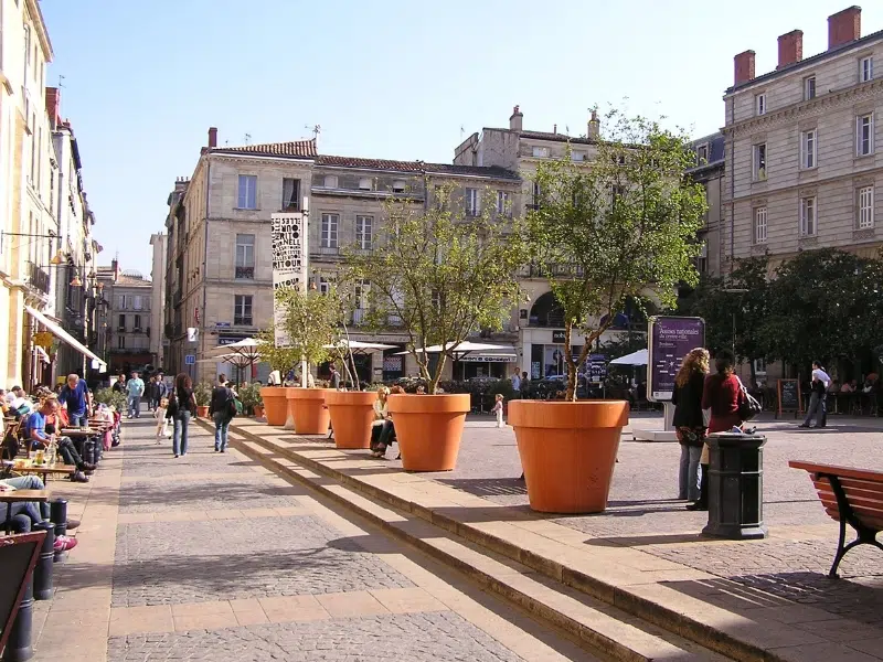 Place Camille Jullian in Bordeaux