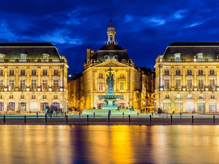 Place de la Bourse in Bordeaux