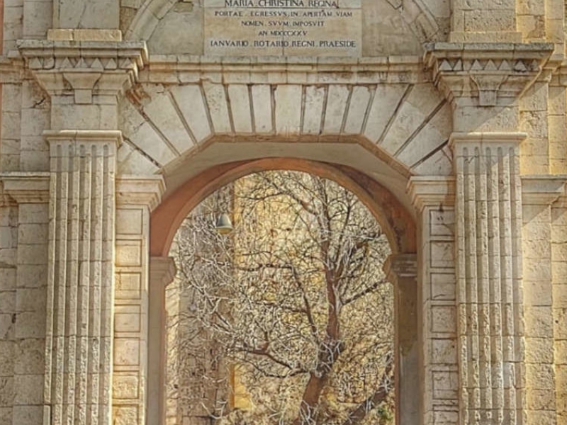 Porta Cristina: una puerta al pasado de Cagliari 3 Porta Cristina en Cagliari