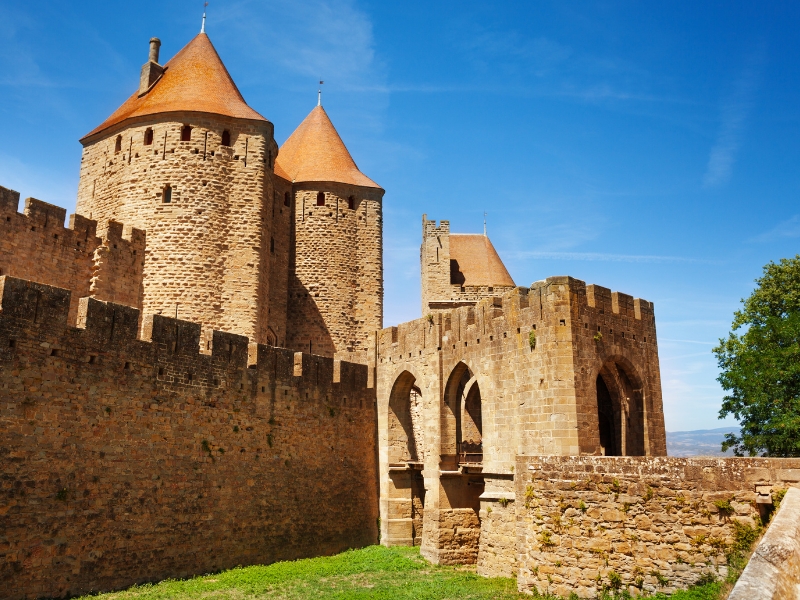 Porte Narbonnaise: Uma porta de entrada para Carcassonne 2 Porte Narbonnaise em Carcassonne
