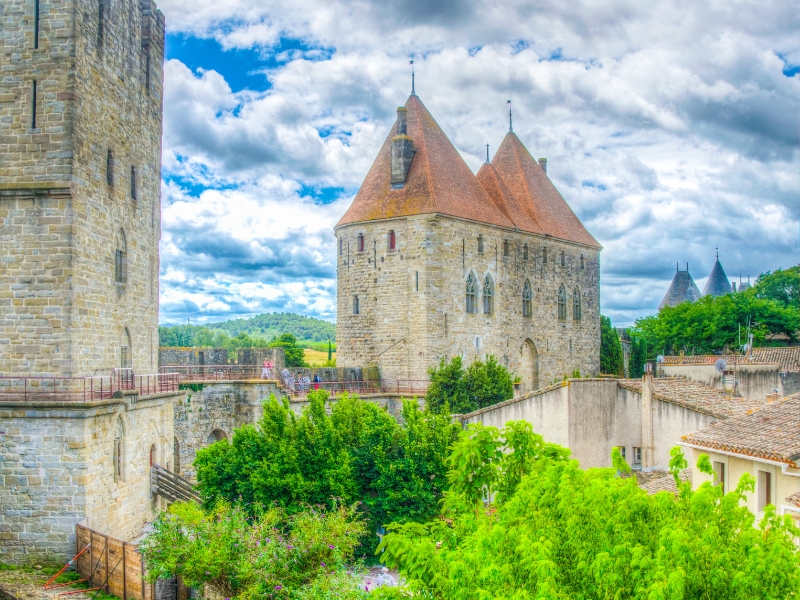 Porte Narbonnaise: Uma porta de entrada para Carcassonne 3 Porte Narbonnaise em Carcassonne