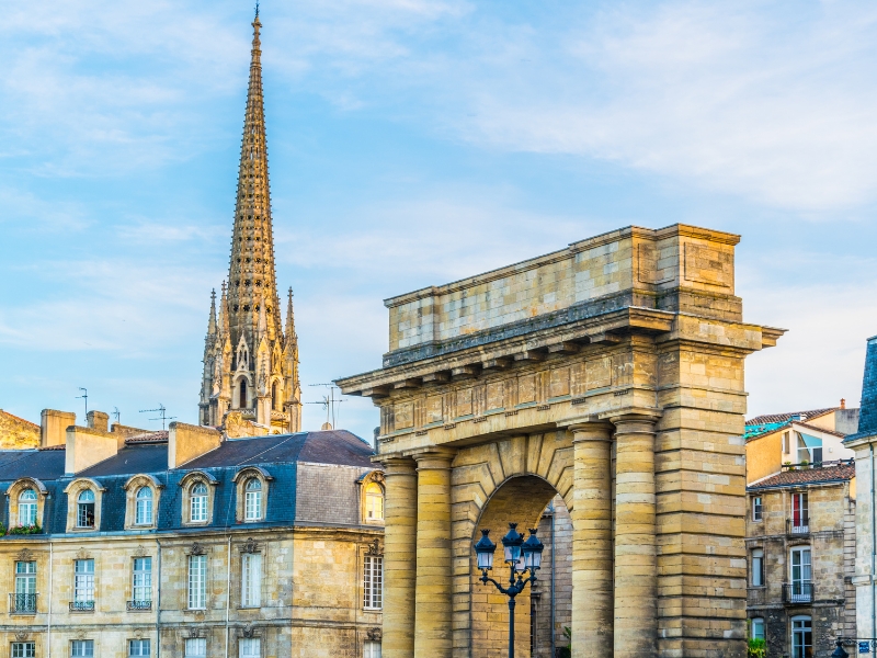 Porte de Bourgogne in Bordeaux