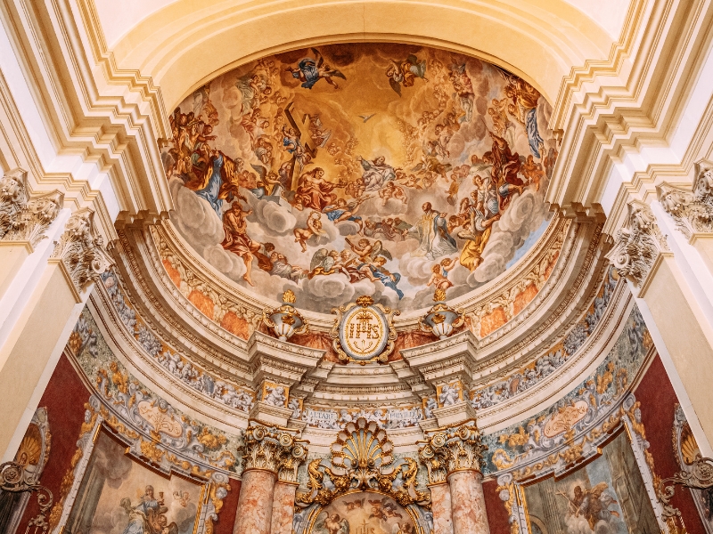 Iglesia de San Ignacio en Dubrovnik