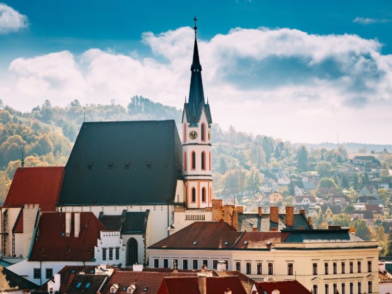 Saint Vitus Church in Cesky Krumlov