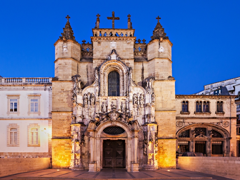 Santa Cruz Church in Coimbra