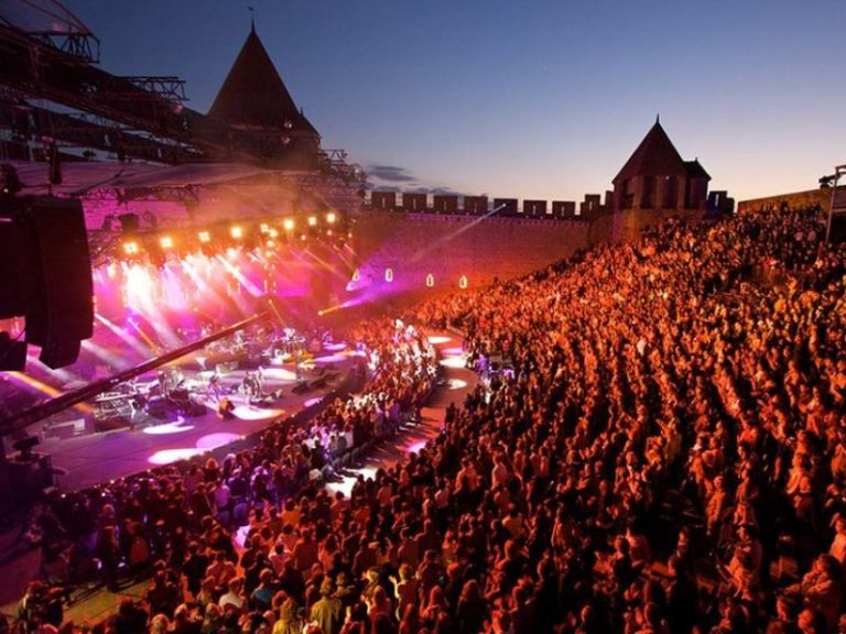 Square Andre Chenier in Carcassonne