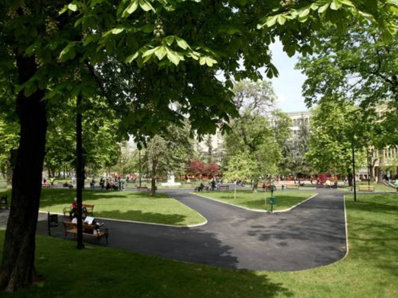 Studentski Park: Een oase in Belgrado 1 Studentenpark