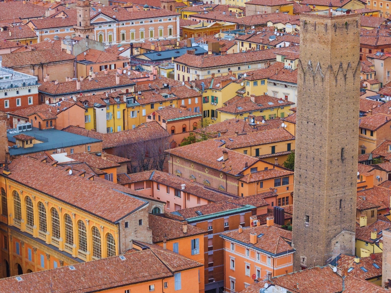 As duas torres de Bolonha: uma maravilha medieval 3 Duas torres em Bolonha