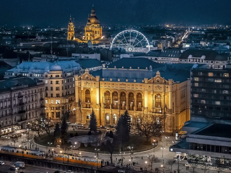 Vigadó Square in Budapest