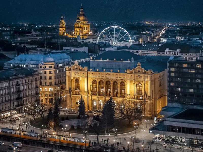 Place Vigadó à Budapest