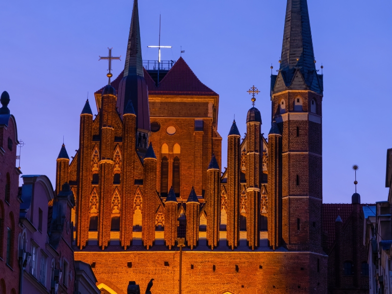 Basilique Sainte-Marie : Un joyau gothique de Gdańsk 1 Basilique Sainte-Marie de Gdansk