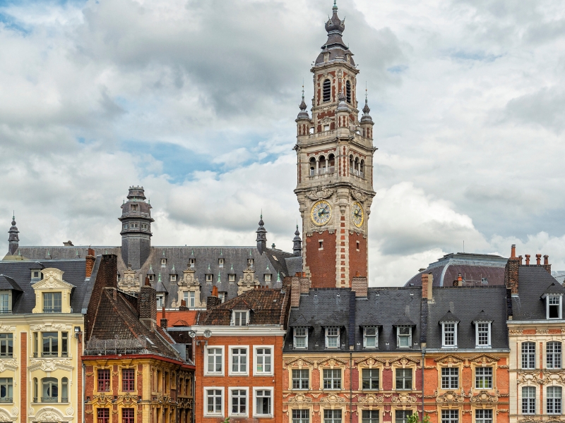 El Beffroi de la Chambre de Commerce de Lille: Un hito del patrimonio económico de Lille 2 Beffroi de la Chambre en Lille