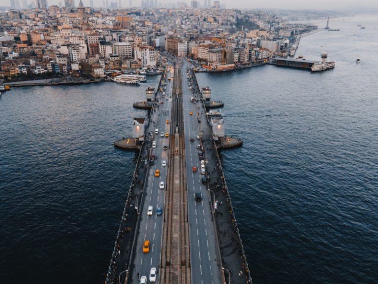 Galata Bridge in Istanbul