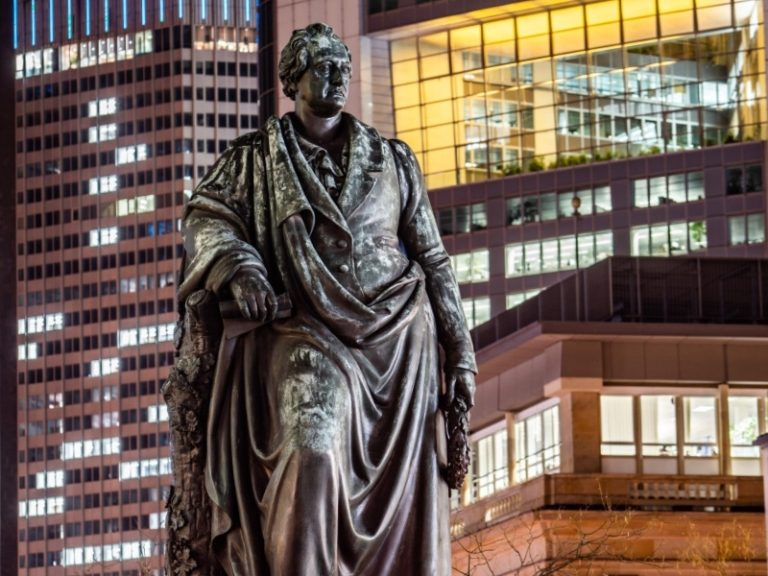 Goethe-Denkmal in Frankfurt