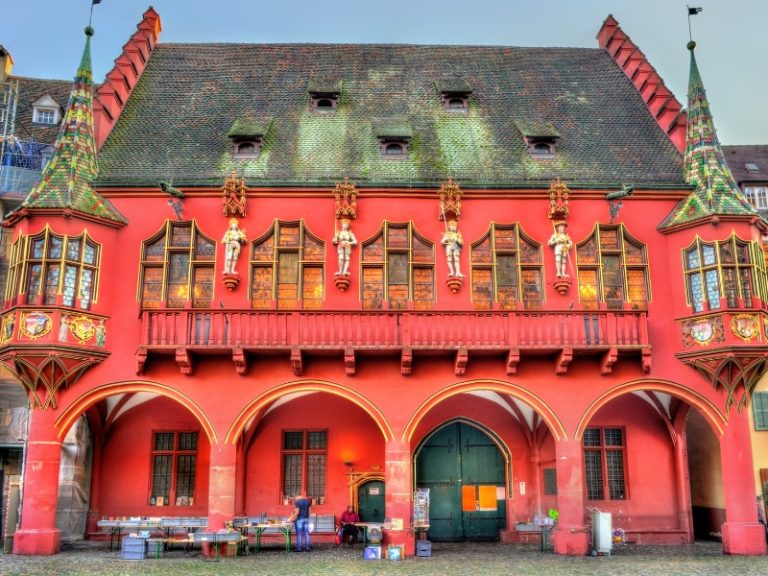 Historic Merchants Hall in Freiburg