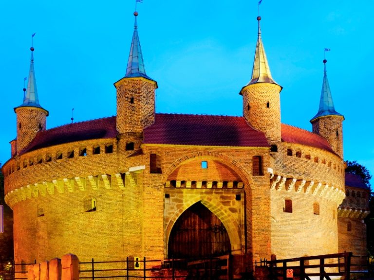 Kraków Barbican in Krakow