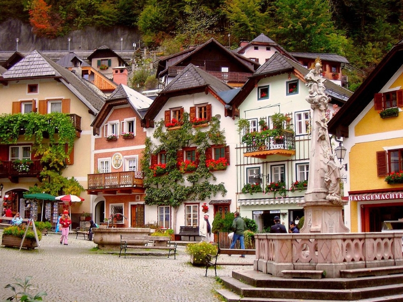 Marktplatz Hallstatt: Das Herz eines malerischen Dorfes 1 Marktplatz in Hallstatt