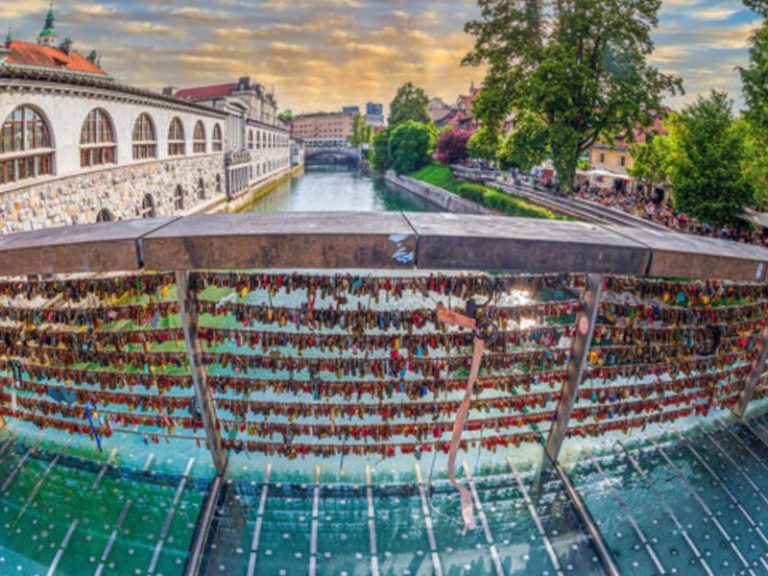 Mesarski Most in Ljubljana