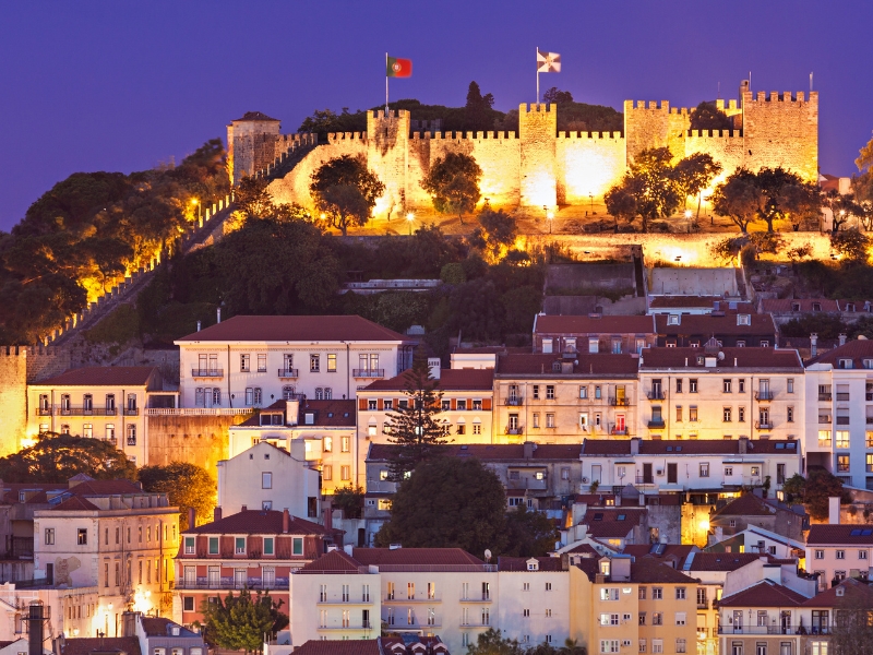 Miradouro de Sao Pedro de Alcantara : Une vue imprenable de Lisbonne 2 Miradouro de Sao Pedro à Lisbonne