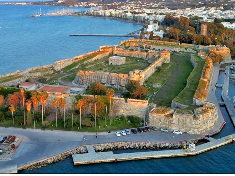 Castelo de Nerantzia: Uma sentinela da história na cidade de Kos 3 Castelo de Nerantzia em Kos