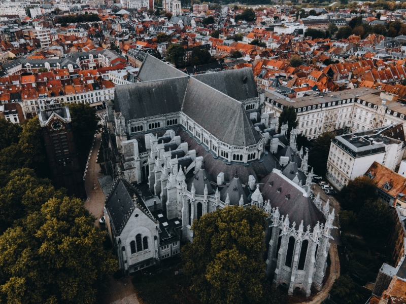 Notre Dame de la Treille: Nowoczesne gotyckie arcydzieło w Lille 3 Notre Dame de la Treille w Lille