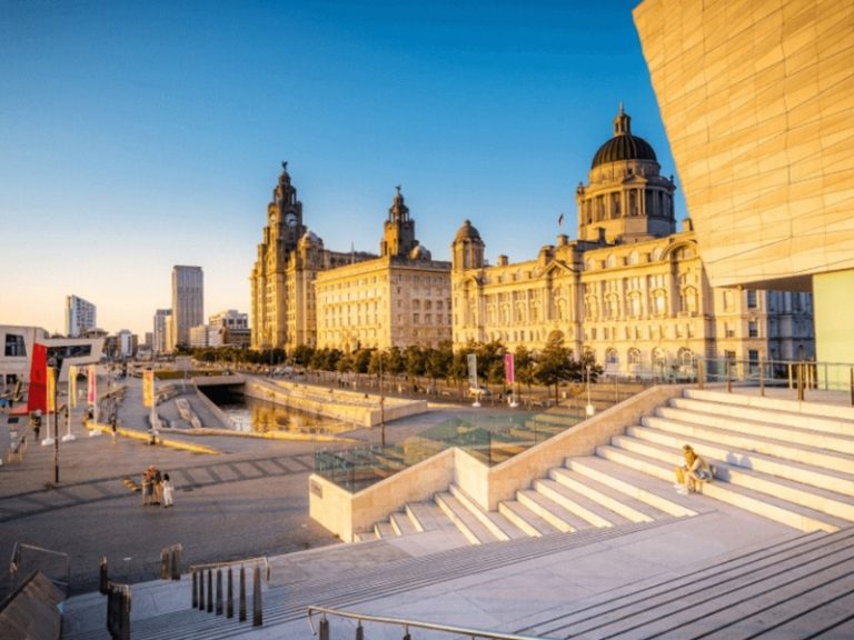 Pier Head in Liverpool