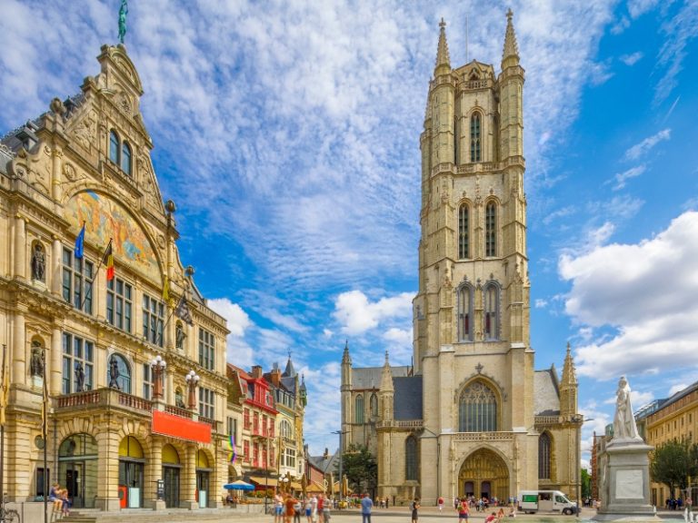 Saint Bavo's Cathedral in Ghent