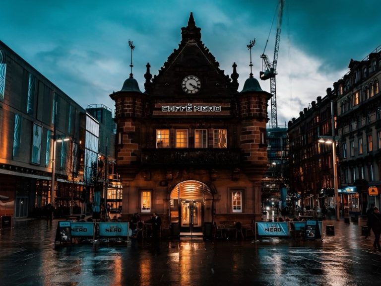 Saint Enoch Square in Glasgow