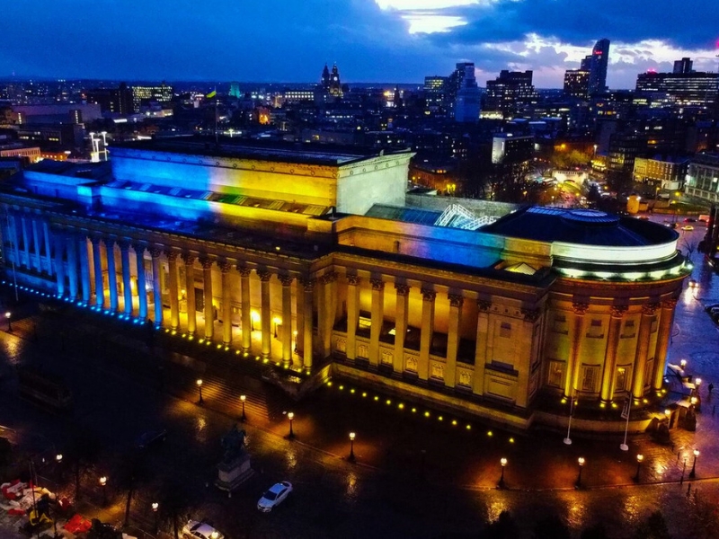Saint George's Hall à Liverpool