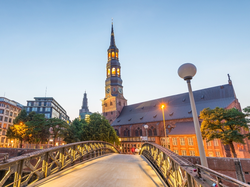 Saint Catherine's Church in Hamburg