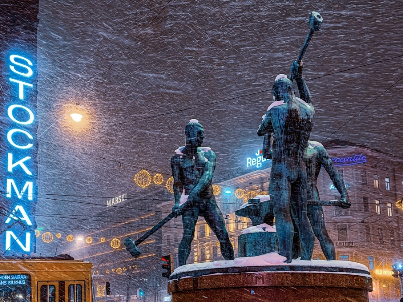 Three Blacksmiths in Helsinki