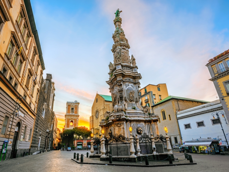 Chiesa del Gesù Nuovo: Uma obra-prima no coração de Nápoles 3 Chiesa del Gesù Nuovo em Nápoles