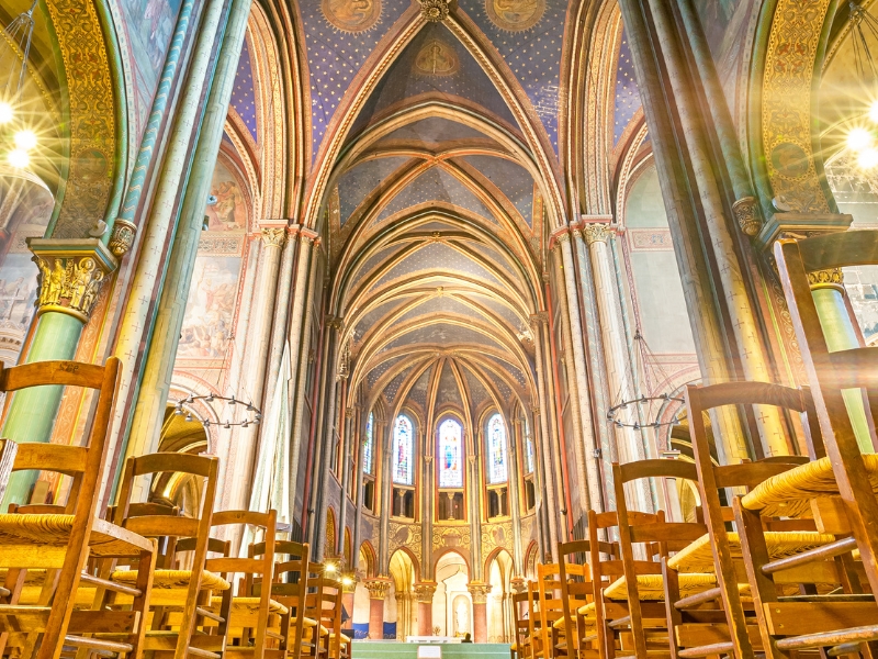 Saint Germain des Pres Church in paris