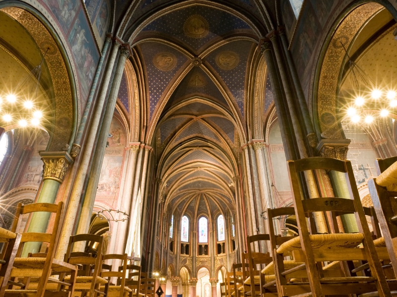 Kościół Saint Germain des Pres: Ponadczasowy paryski punkt orientacyjny 2 Kościół Saint Germain des Pres w Paryżu