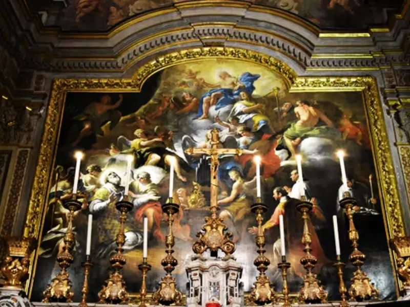 Die Kirche S. Nicolaus alla Carita in Neapel 2 Sankt Nikolaus alla Carita in Neapel