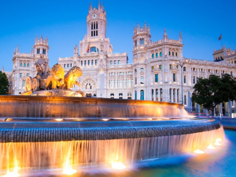 Cibeles Fountain in Madrid