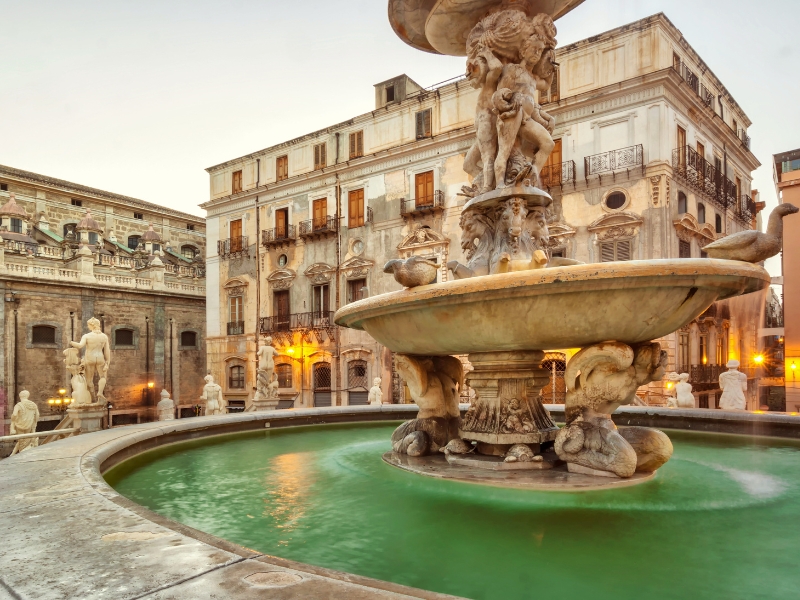 Fontana Pretoria: la fontana della vergogna a Palermo 2 Fontana Pretoria a Palermo