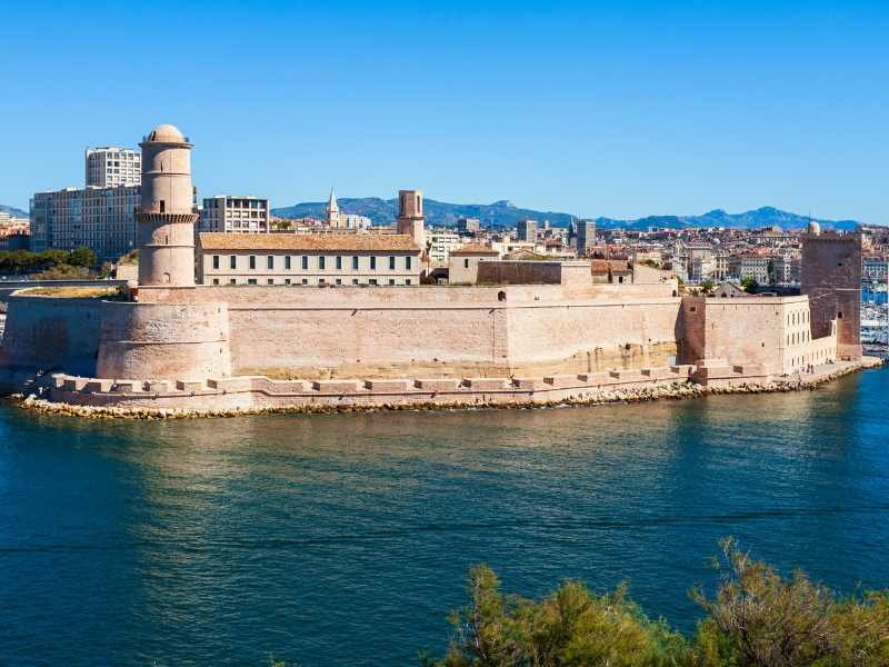 Fort Saint-Jean: een historisch monument in Marseille 1 Fort Saint-Jean in Marseille