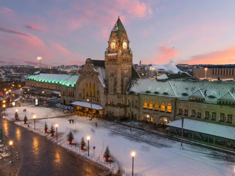 Gare de Metz: Una obra maestra de la arquitectura y la historia de Francia 1 Estación de Metz