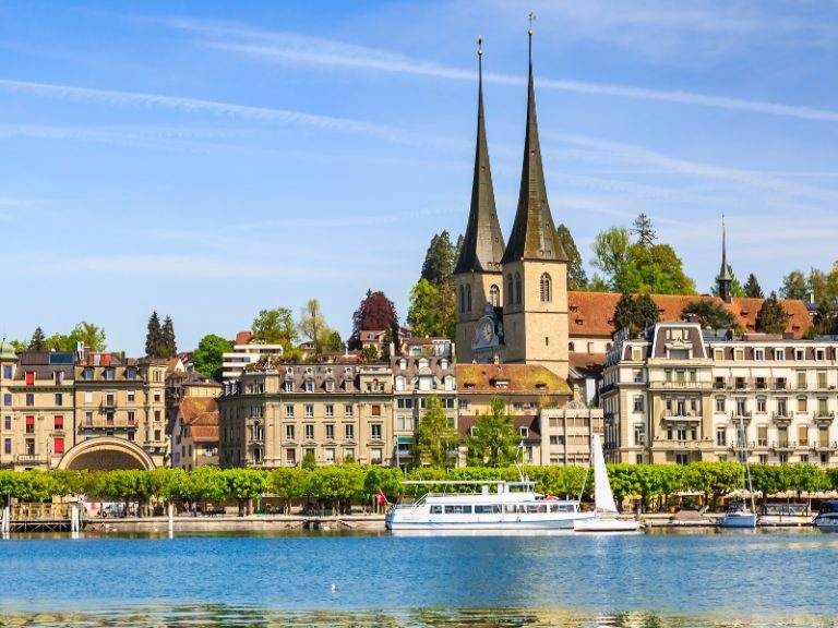 Hofkirche Saint Leodegar in Lucerne