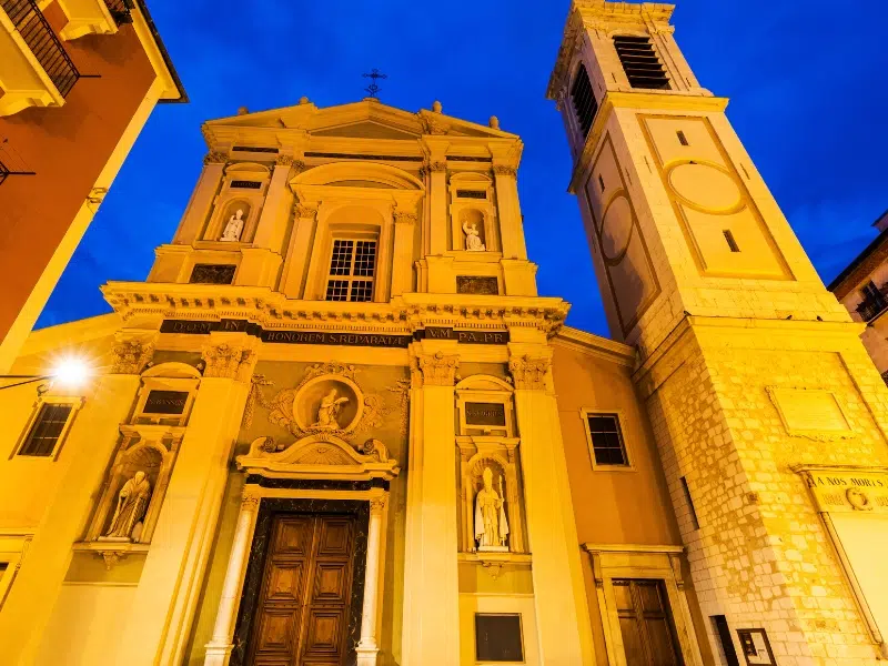 Die Kathedrale von Nizza: Ein barockes Juwel im alten Nizza 1 Nizzaer Kathedrale