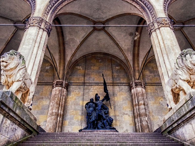 Odeonsplatz: Munich's Historic and Cultural Heart 3 Odeonsplatz in Munich