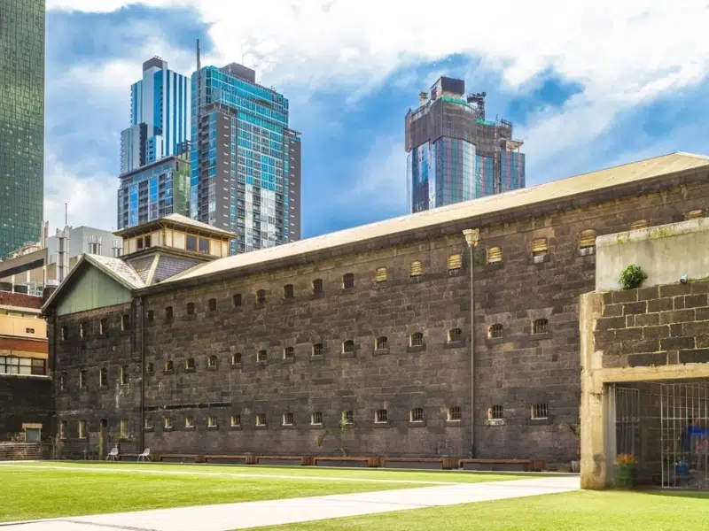 Geschiedenis ontdekken in de Old Melbourne Gaol 3 Oude Melbourne Gaol